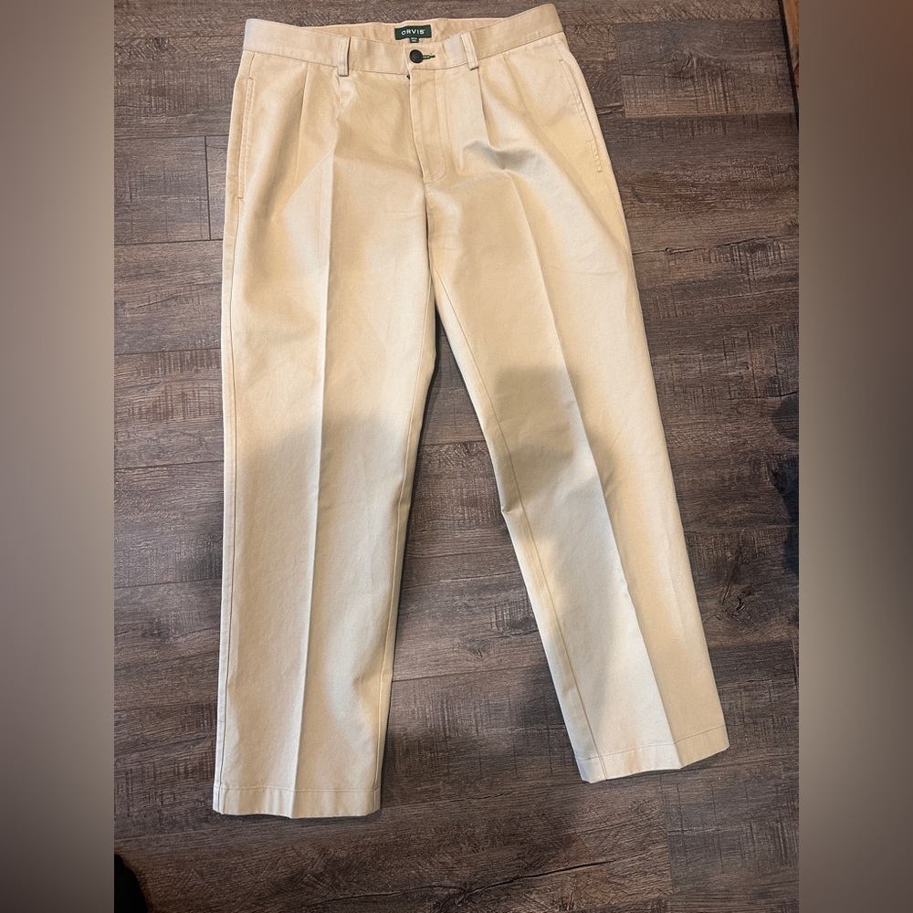 Orvis Men's Khaki Chinos